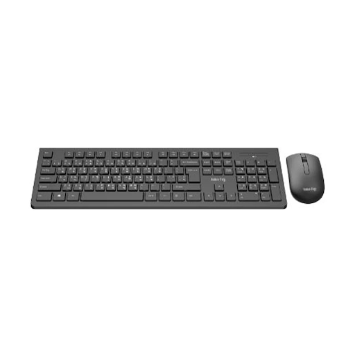 Value Top KMW1095B Black Wireless Keyboard & Mouse Combo with Bangla. 