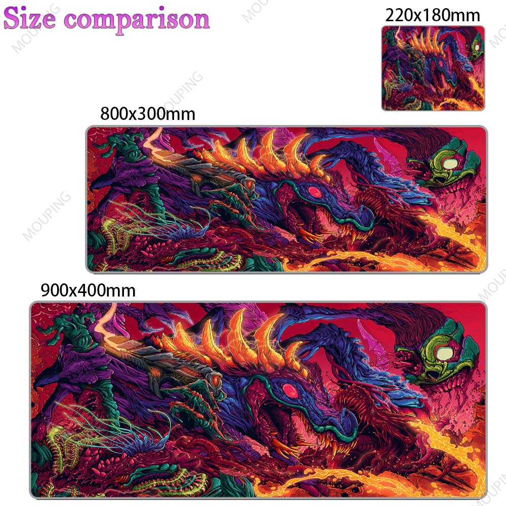 CSGO Hyperbeast Mouse Pad Hyper Beast Computer Desk Gaming Mousepad for Pc Gamer PC Game Mouse Mats Apex Legends 900x400. 