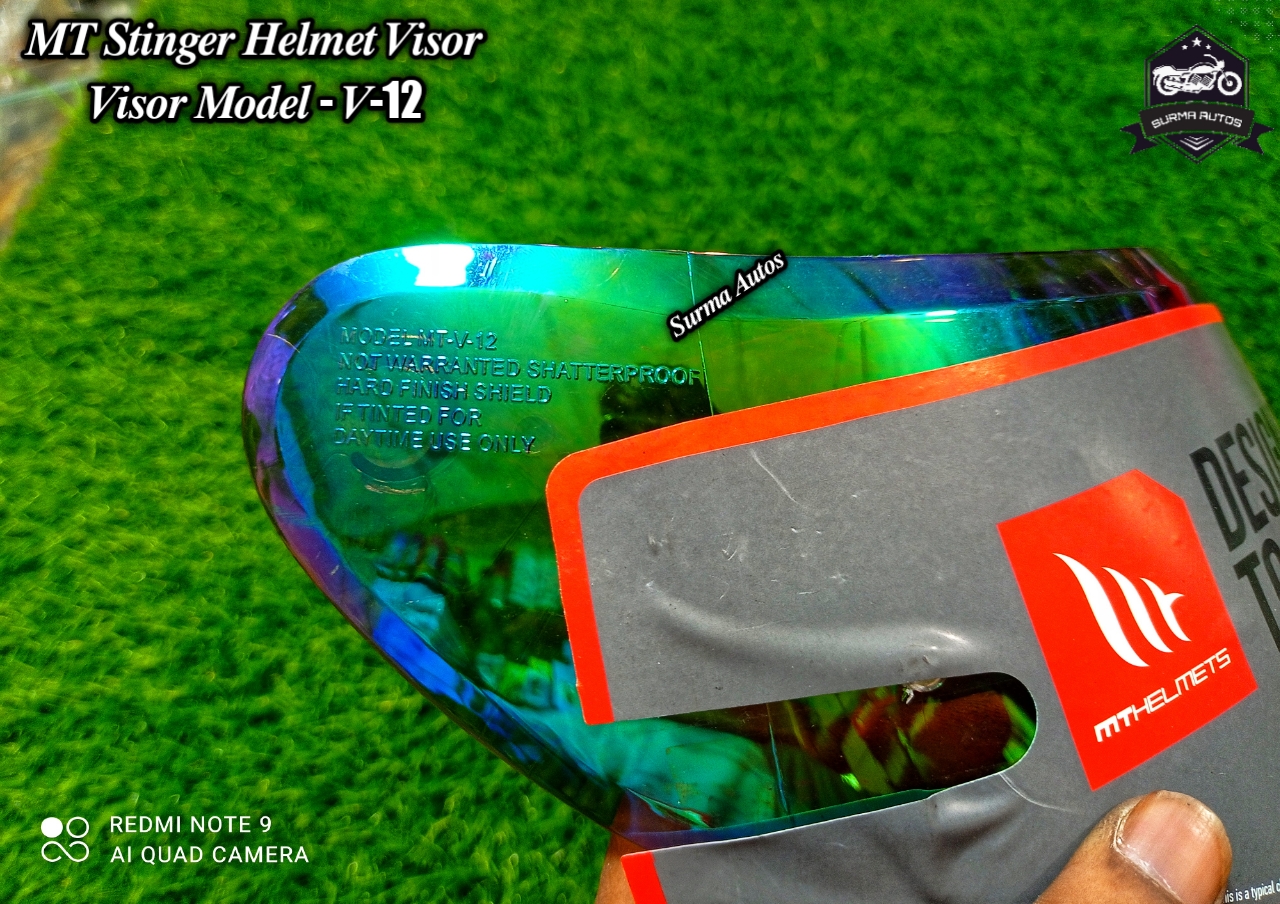 MT Stinger Helmet Visor (Model-MT-V-12). 