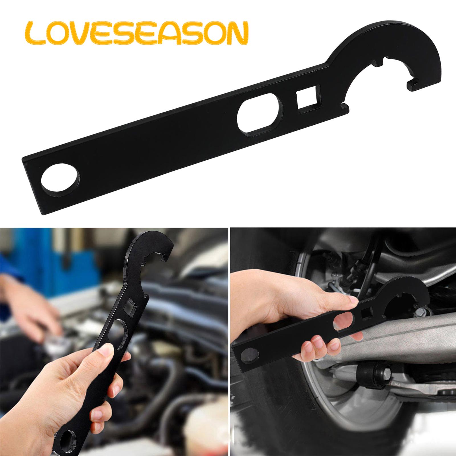 Reliable Nut Tightening Tool Compact Portable Multi-function Carbon Steel Wrench for Efficient Nuts Tightening Rustproof Corrosion Resistant Tool Rescue Nut Wrench. 