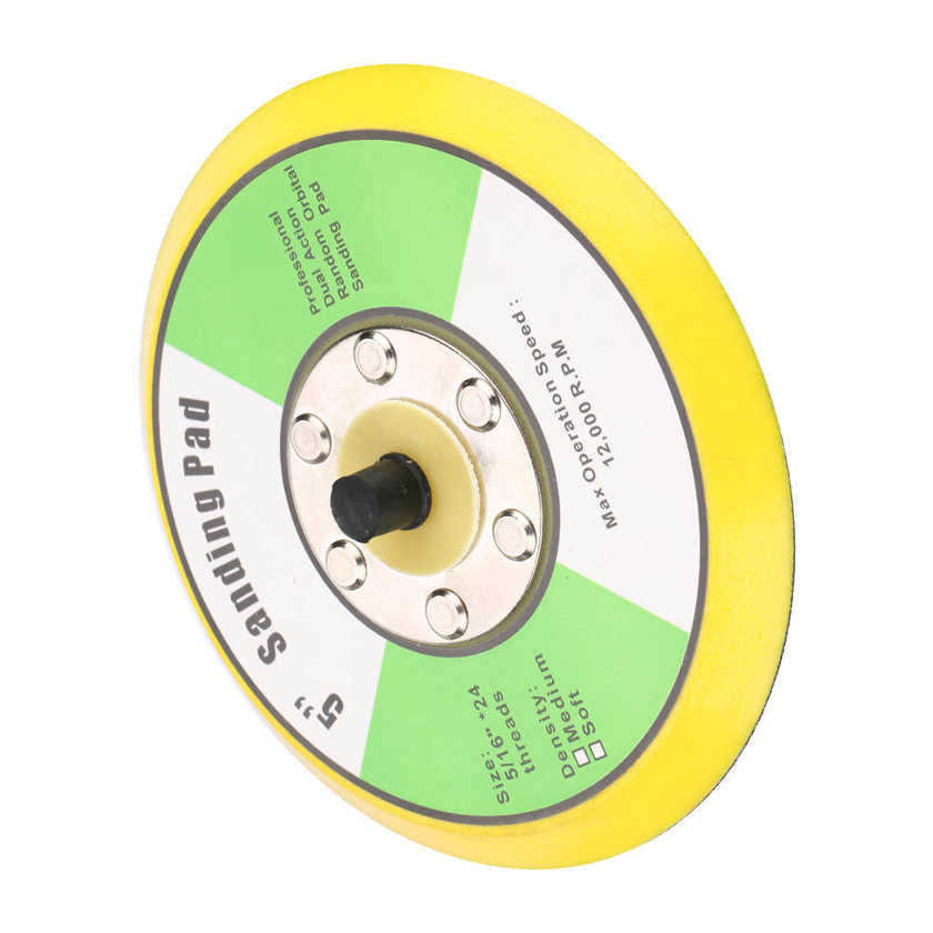 Hook And Loop Backing Plate Lightweight with M8 Thread Sanding Pad for Electric Polishing Machine All Kinds Of Adhesive. 