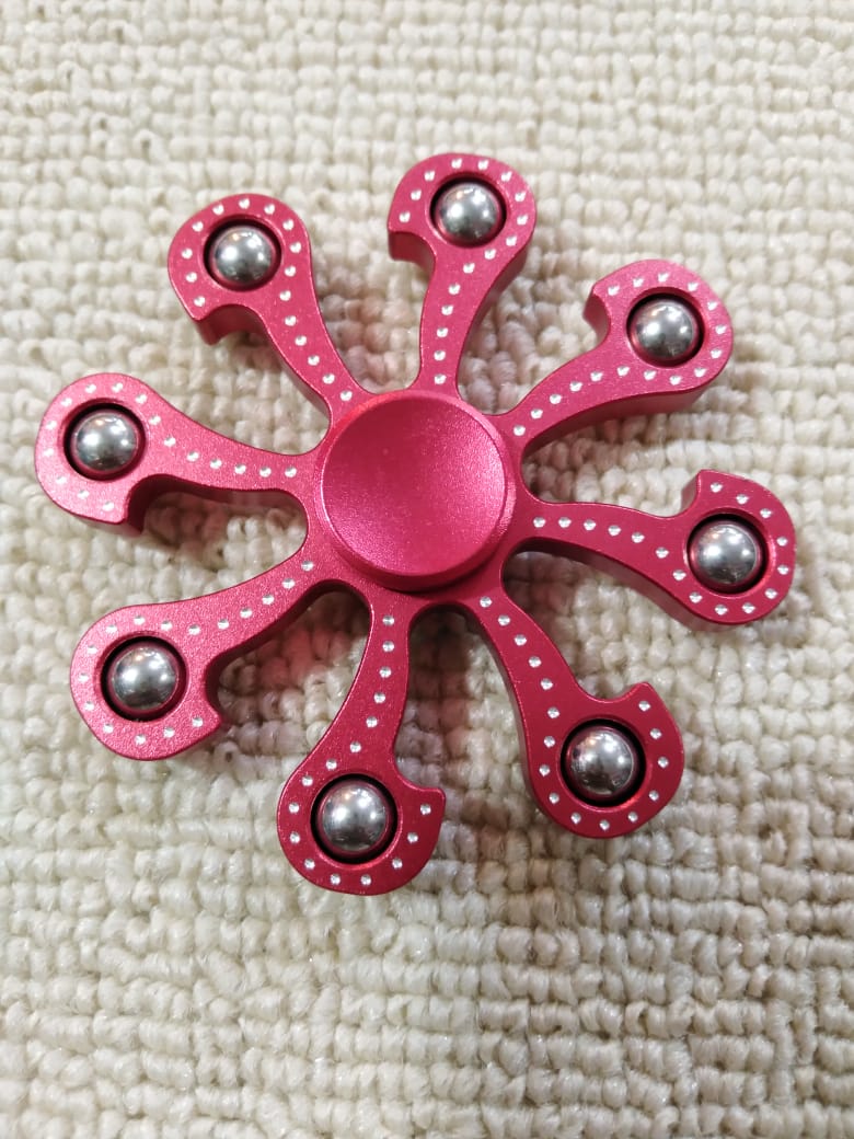 Spiderman Fidget Spinner - Red. 