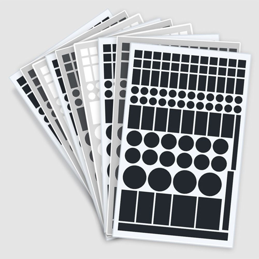 New Led Covers Block Light Dimming Stickers Easy to Use Great Adhesion Strength Led Light Blocking Stickers Shading Avoid Glare Black Color Led Filters Dimming Sheets. 