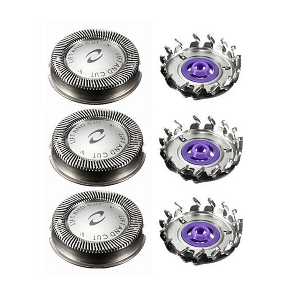 【DIV MALL】（NEW）3 Pcs Replacement Shaver Head for Philips Norelco HQ3 HQ4 HQ55 HQ56 HQ6900 HQ6868 HQ5812 HQ6874 Razor Blade