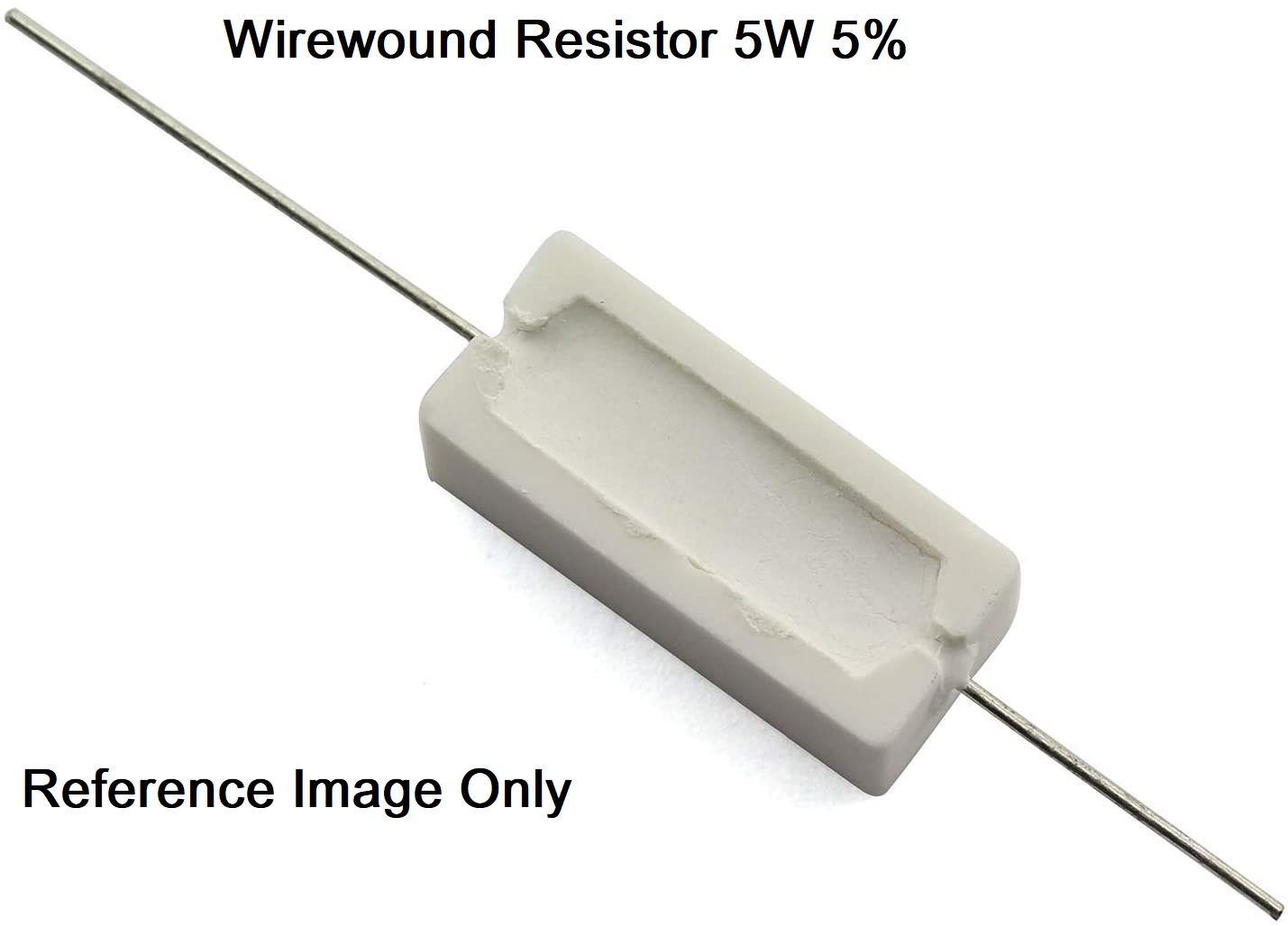 5Pcs- 5Watt 0.22 Ohm WIREWOUND 5W 0.22 Ohm Ceramic Cement Power Wirewound Resistor 0.22 Ohm 5Watt Wire Wound 2Pin Leads Fixed Cement Resistor 5% Tolerance. 