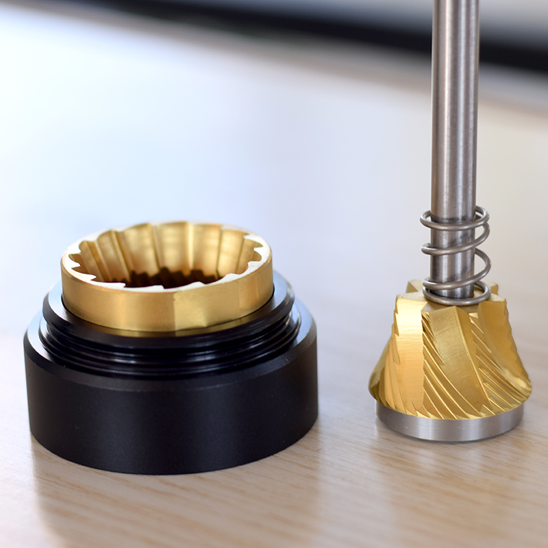 2023NEW JAFFEE J2S manual coffee grinder with 38mm 7core burr 3 bearings portable coffee mill Adjustable espresso grinder. 