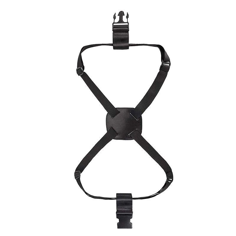 Lage compartment travel lage packaging, one word fixed, pull rod box, elastic rope binding, fixed strap. 