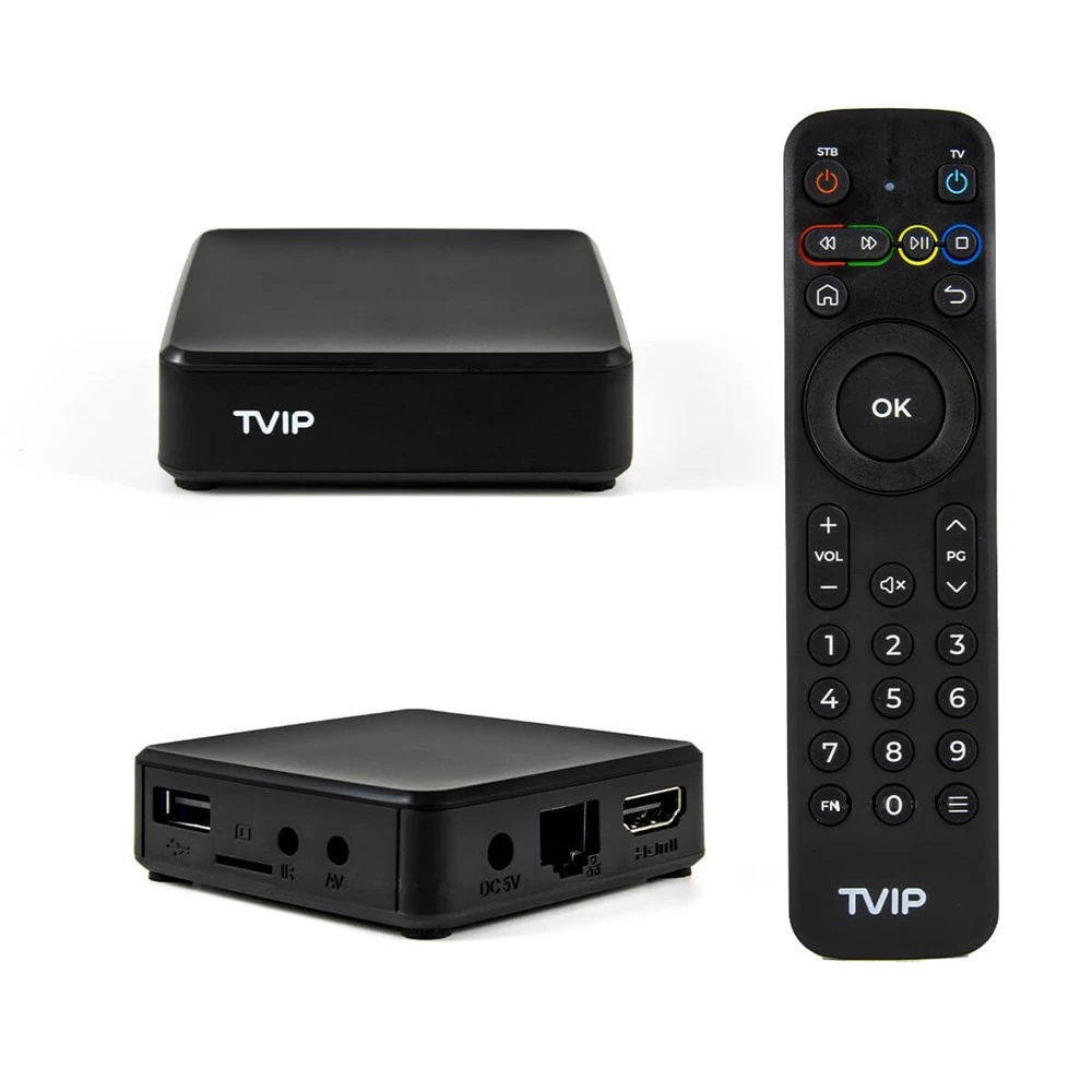 TVIP 710 4K HD Smart TV Box Android 11.0 Amlogic S905W2 H.265 VS Tvip 530 IP TV Box Support tvip710 usb wifi Media Player. 