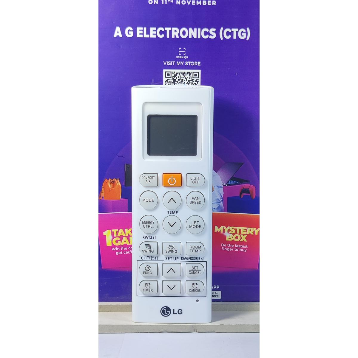 LG AC Remote Controller - Made in China - Convenient Control for Your Air Conditioning - Easily Manage Your Cooling and Comfort