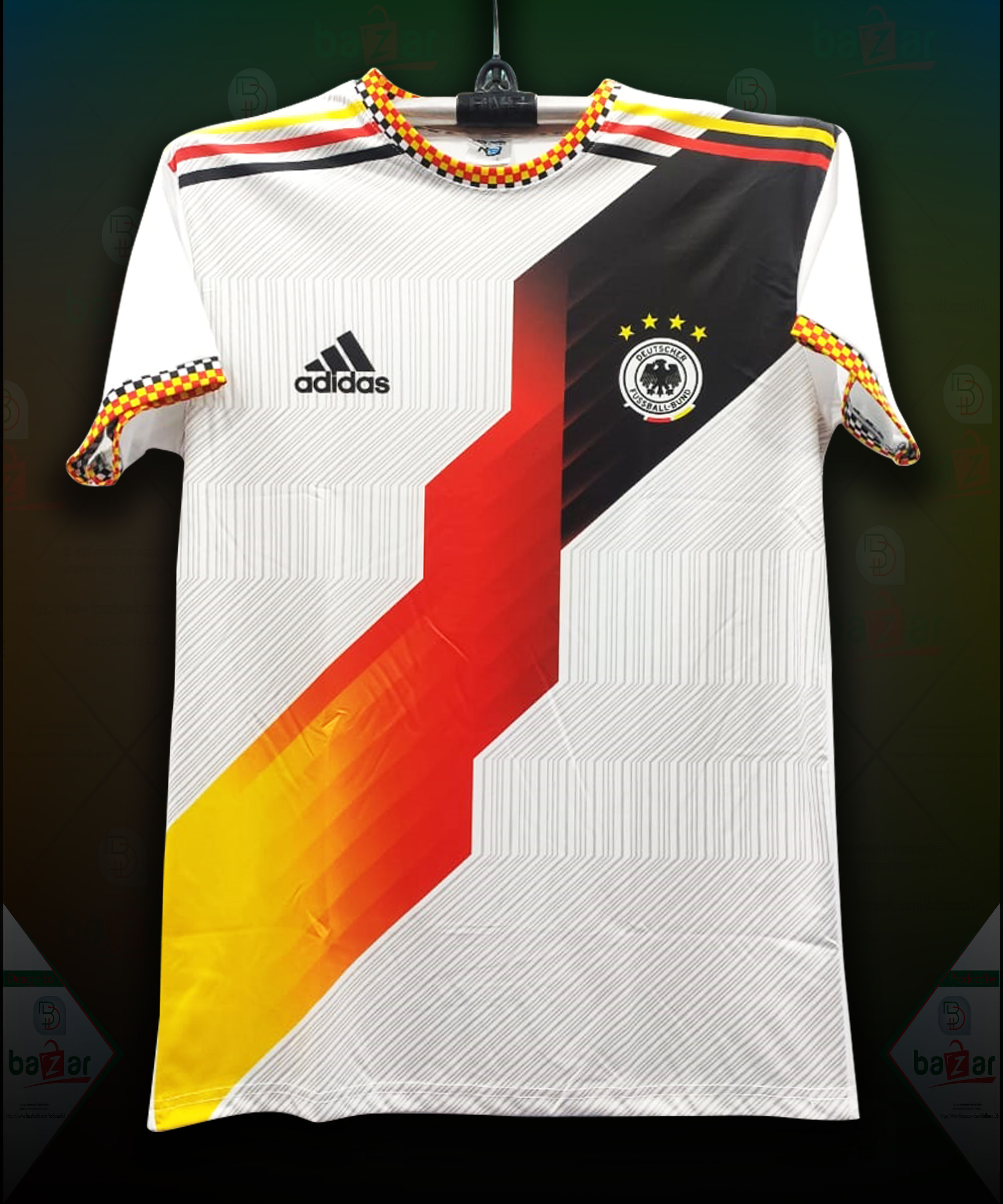 Germany Football Team New Jersey Qatar World Cup 2022 Sports Jersey