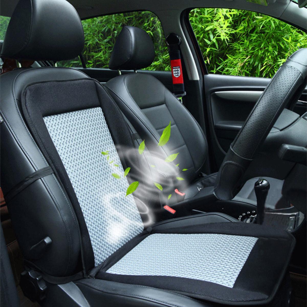 12v Cooling Car Auto Truck Seat Cushion Cover Fan Air Conditioned
