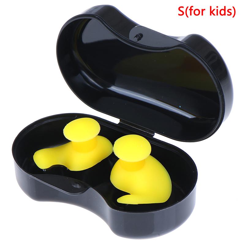 1 Pair Soft Silicone Ear Plugs Reusable Noise Reduction For Sleep. 