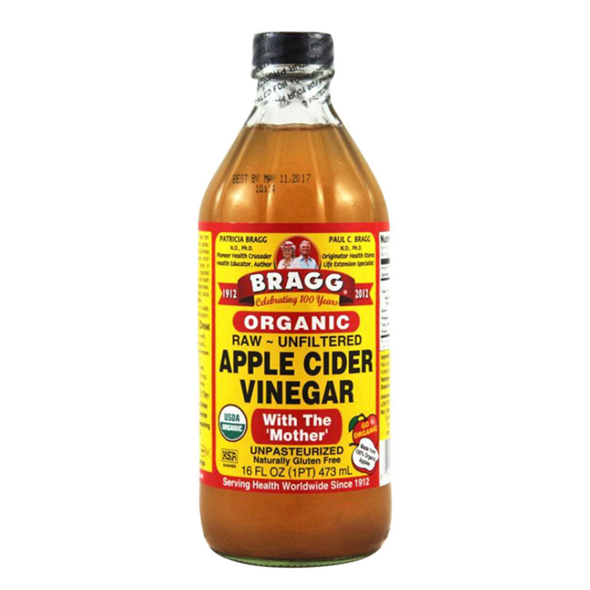 Bragg Organic Apple Cider Vinegar with The Mother - 473ml