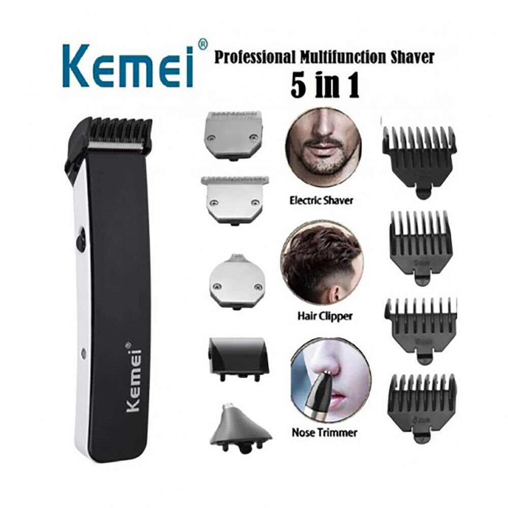 Kemei KM 3580 Multifunctional Hair Clipper Electric Titanium Hair Trimmer 4 In 1 Rechargeable Men Hair Cutting Machine-9.jpg
