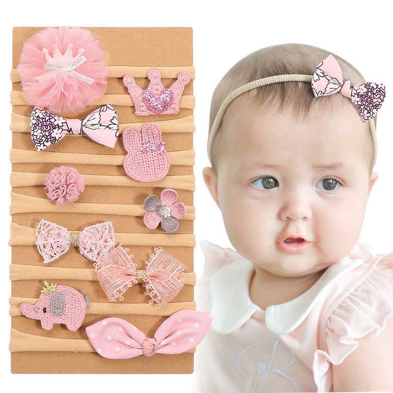 10Pcs Newborn Girl Heradbands Elastic Nylon Baby Headband Hair Band Hair Accessories #20: Buy Online at Best Prices in Bangladesh 10Pcs Newborn Girl Heradbands Elastic Nylon Baby Headband Hair Band Hair Accessories #20: Buy Online at Best Prices in Bangladesh