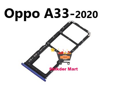 Sim Tray For Oppo A33 SIM-Tray Holder Slot Replacement-Blue