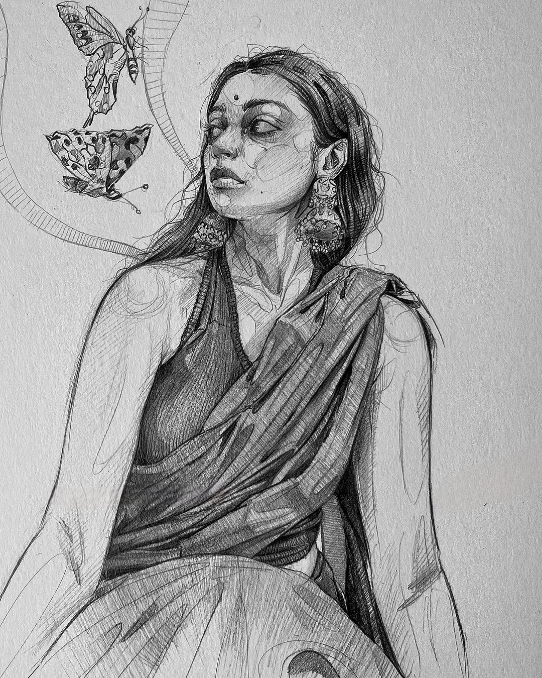 Order Pencil Sketch Handmade Portrait Sketch Turn Any Photo Into Handmade Anime sketch Inbox us to Order Sketches.. 