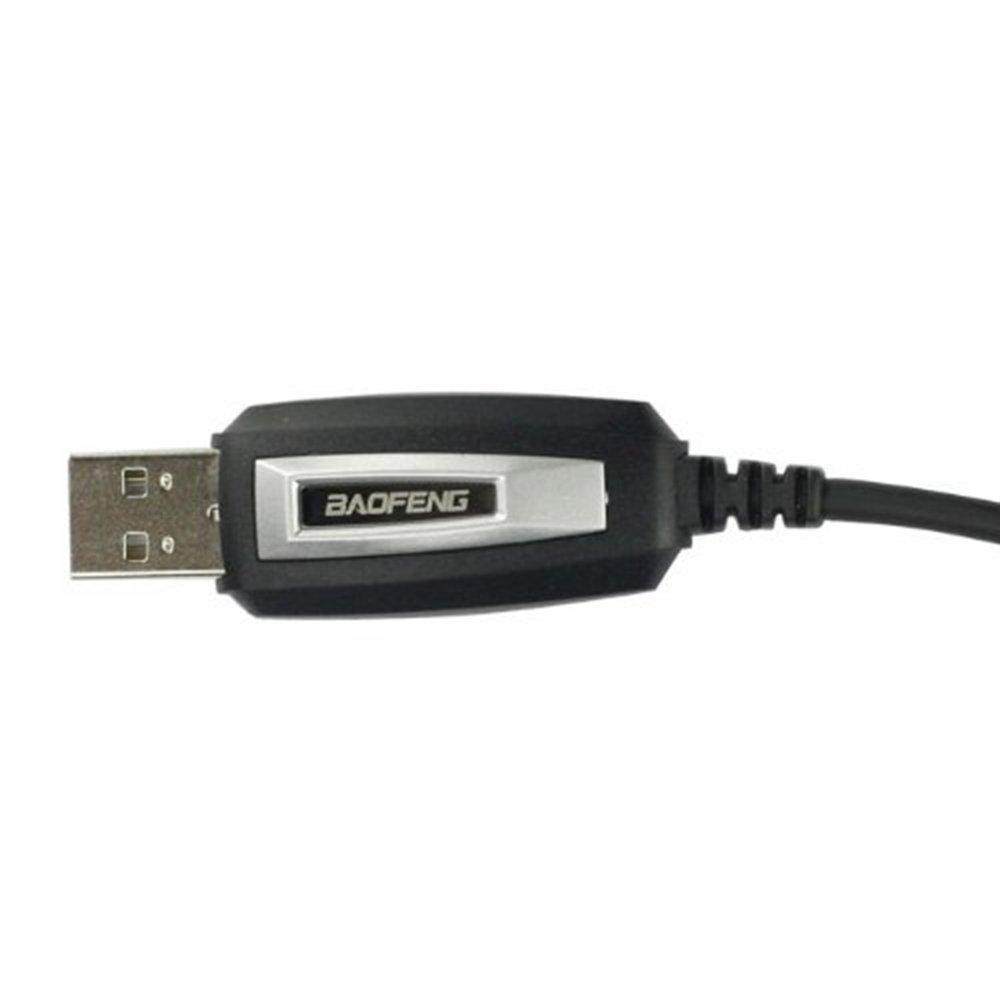 Baofeng USB Programming Cable Accessory for UV-5R/5RA/5R Plus/5RE, UV3R Plus, BF-888S with Driver CD. 