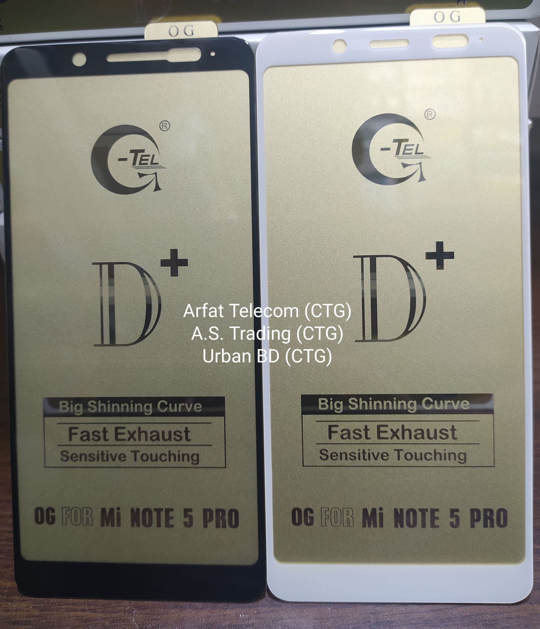 D+ Big Shining Curve Glass Screen Protector For XiaomiRedmi Note 5/Note 5 Pro. 