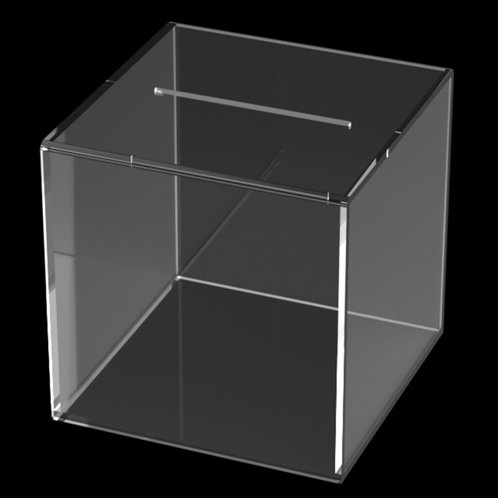 Money Saving Box Large Capacity Transparent Acrylic Coins Money Box. 