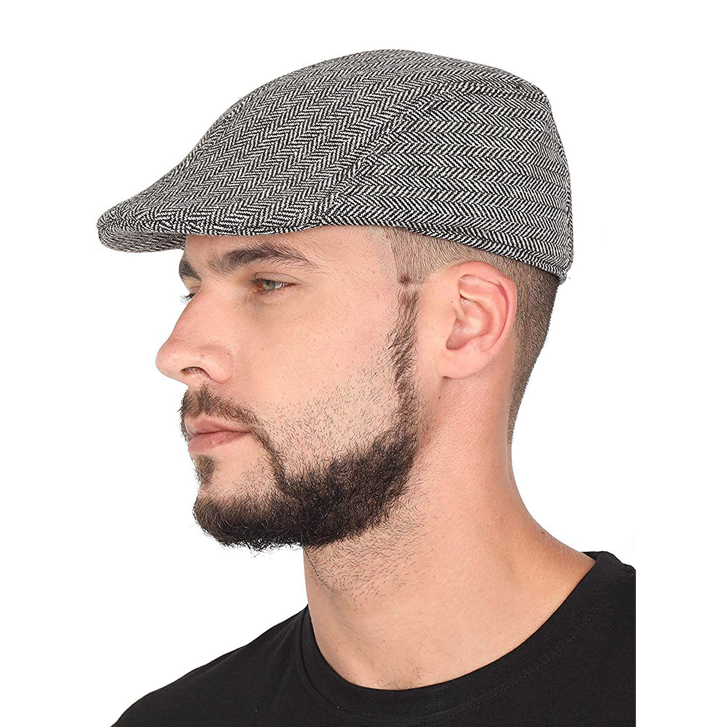 Mens Cotton Ascot Suede Golf Cap: Buy 
