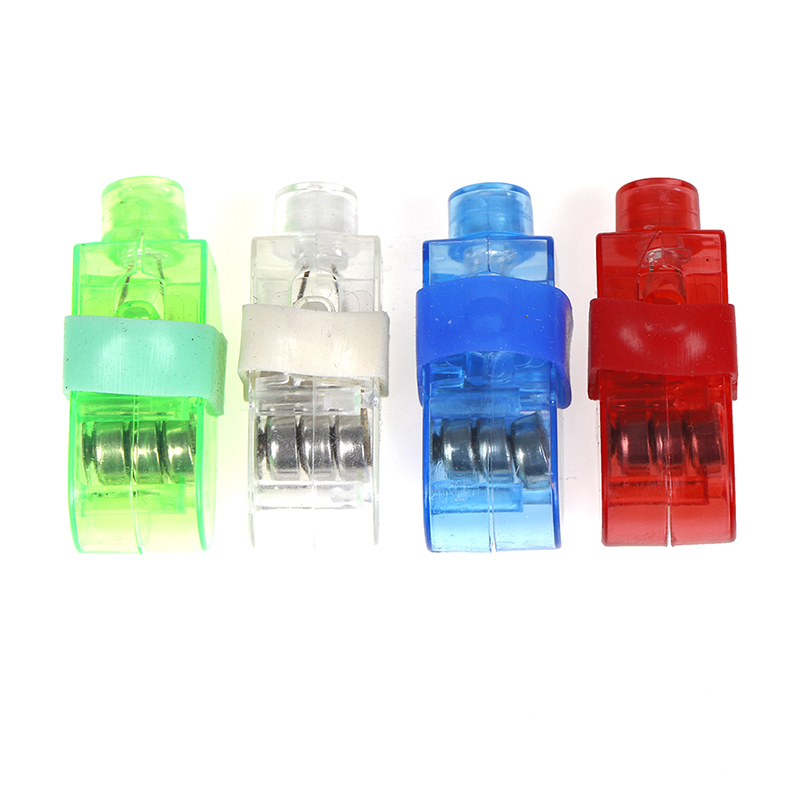 10 Pcs Finger Light Up Ring Laser Led Rave Dance Party Glow Beams Hot. 