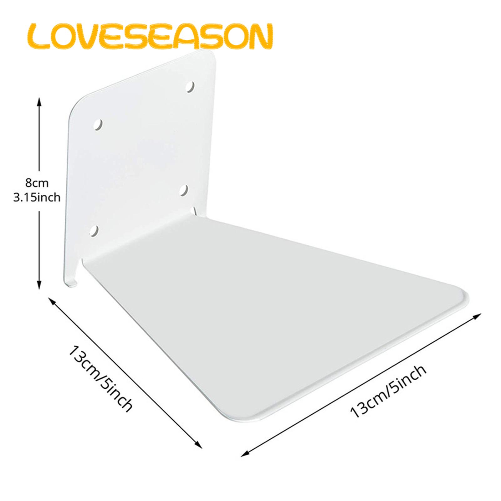 Iron Floating Bookshelf 3pcs Floating Bookshelves Invisible Wall Mounted Shelves for Small Spaces Floating Bookshelves for Awkward Walls. 