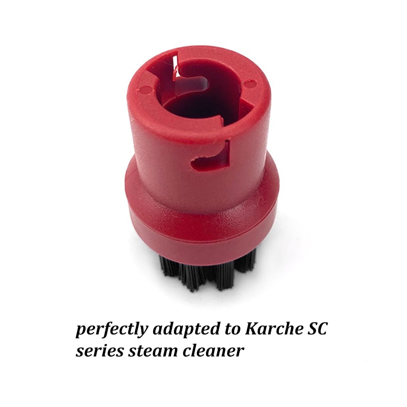 Cleaning Brushes for Karcher SC1 SC2 SC3 SC4 SC5 SC7 CTK10 Steam Cleaner Attachments Replacement Round Sprinkler Nozzle Head-HXL2164-Black. 