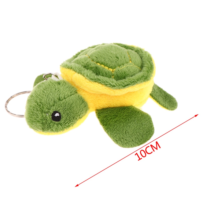 1c 10C Cute urtle oll Stuf oll Cartoon Soft lush oy eychain ag endant id ift. 