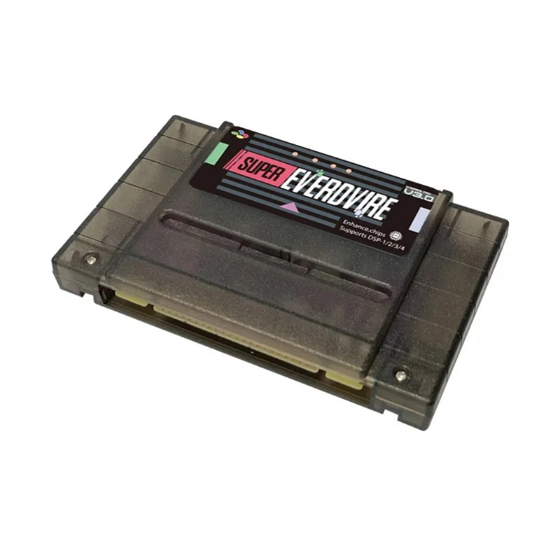 Game Card Game Console Super DSP Version Plus 3000 in 1 3.0/3.1 Game Card for SNES USA 16 Bit Video B. 