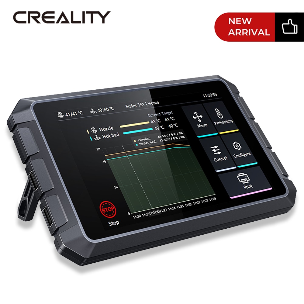 Creality Sonic Pad Original Kit Upgrade Must 7 Inch RAM 2G ROM 8G 64 Bit 1024*600 Multi Touch Screen Support Klipper Firmware