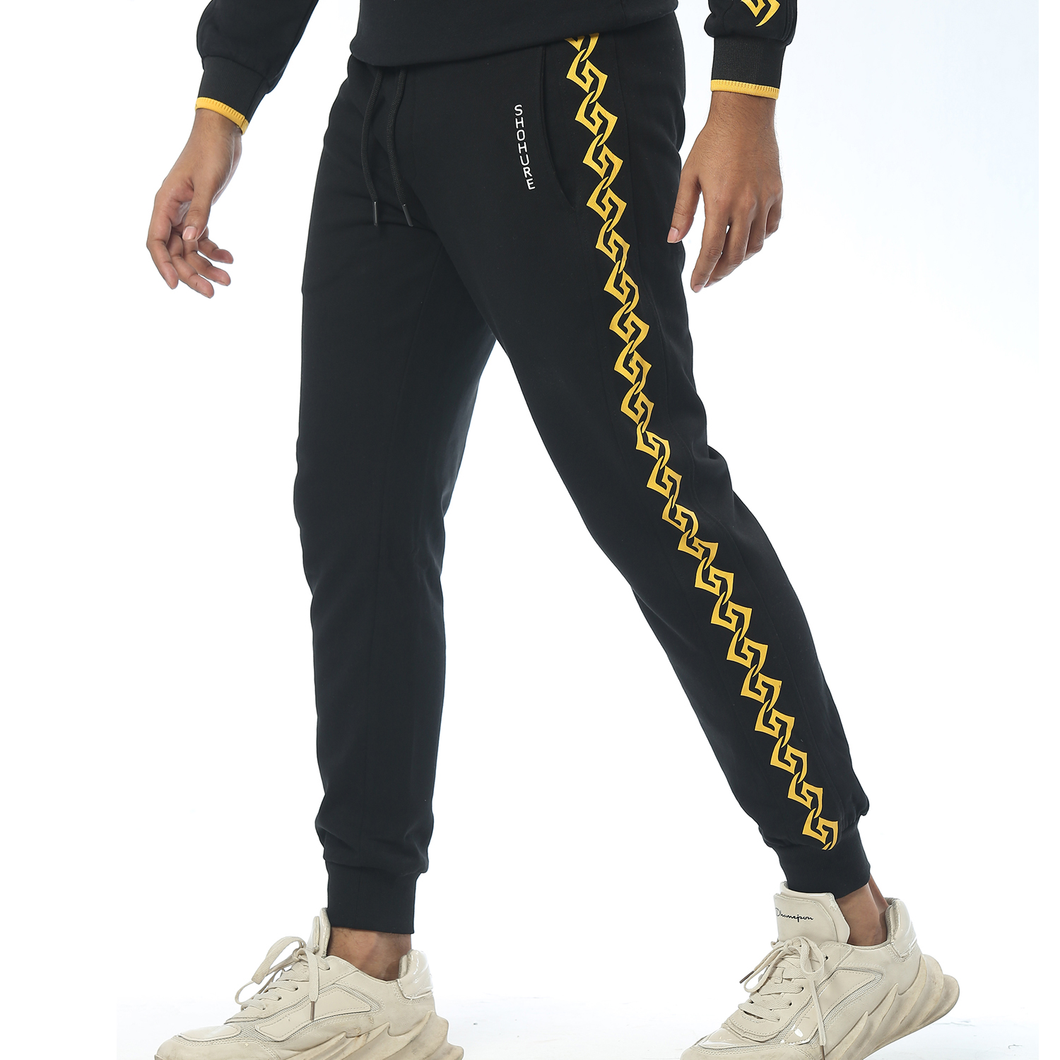 Shohure Black color joggers - Joggers For Men. 