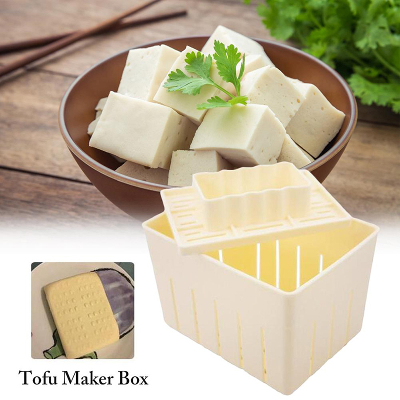 DIY Plastic Homemade Tofu Maker Press Mold Kit Tofu Making Machine Set Pressing. 
