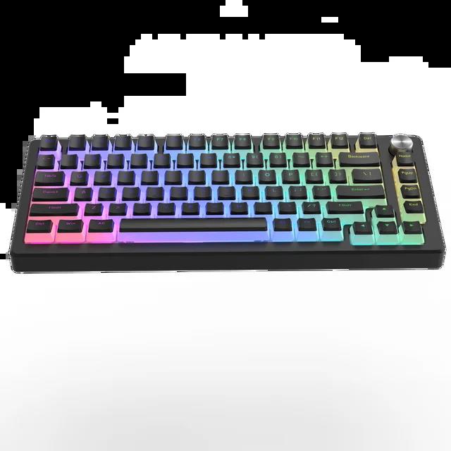 XVX Transparent Keycap White/Black Pudding Keycaps for Mechanical Keyboard PBT OEM Key Caps DIY Keycaps Switch Gaming 165-key. 