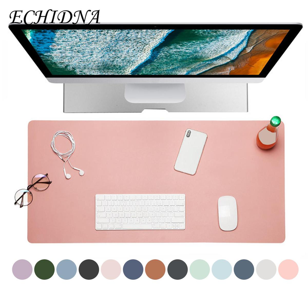 ECHIDNA Mouse Pad Waterproof Single Color Desktop Gaming Mouse Pad