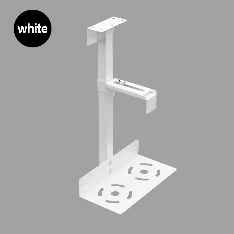 Universal PC Case Holder Under Desk Wall Side Mount CPU Stand Adjustable Computer Mainframe Hanger Host Box Stand Bracket Rack. 