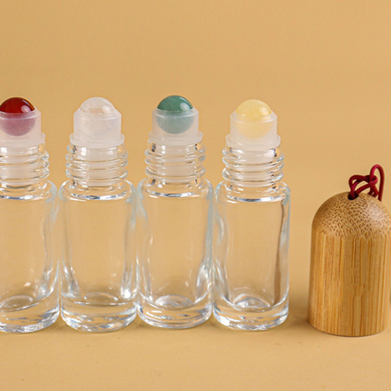 Wholesale 5ml 10ml Roller Bottles Glass Roll On Essential Oil Empty Perfume Bottle Refillable Cosmetic Bottles Travel Contanier. 