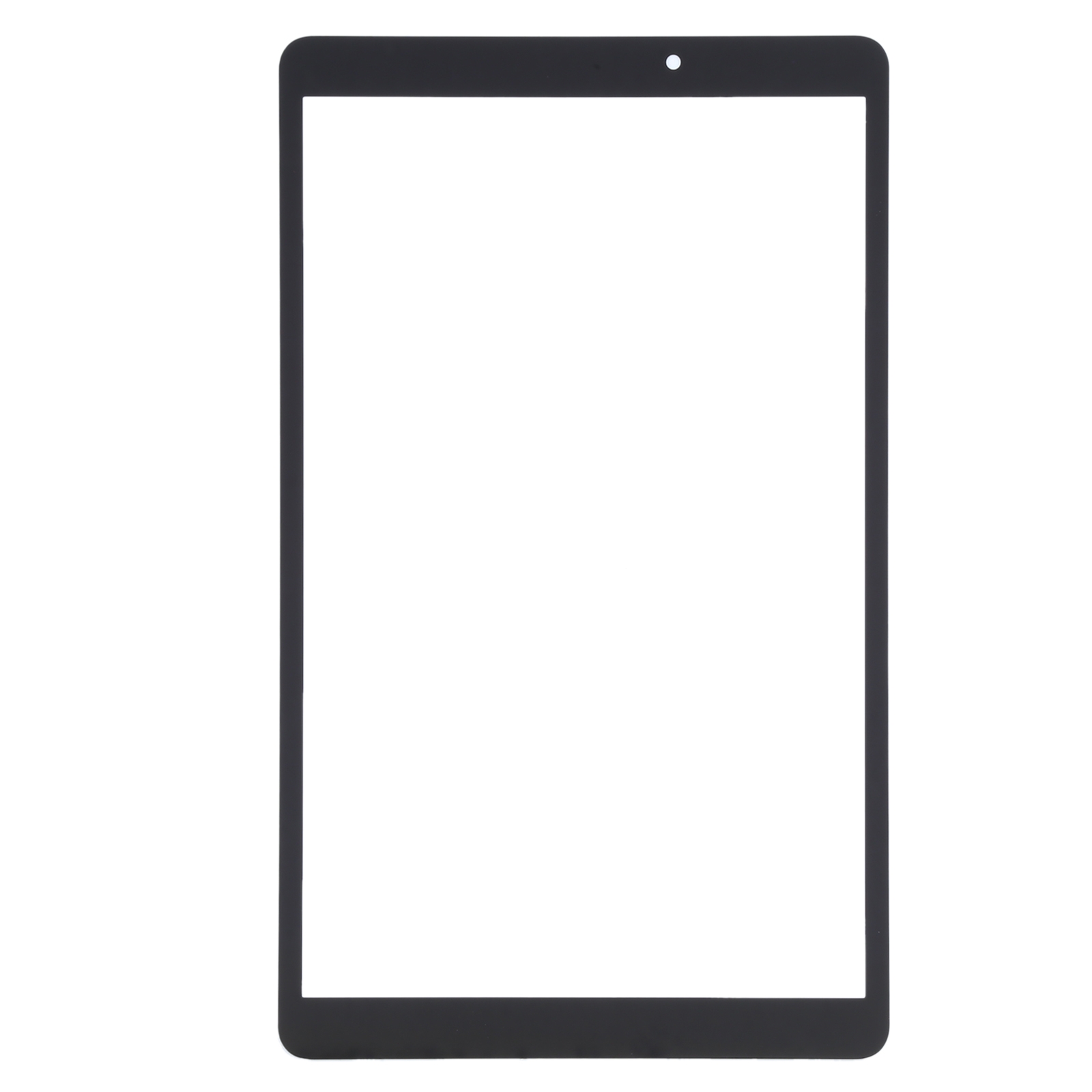 For Huawei MatePad T8 Kobe2-L09, Kobe2-L03, KOB2-L09, KOB2-W09 Front Screen Outer Glass Lens (Black). 