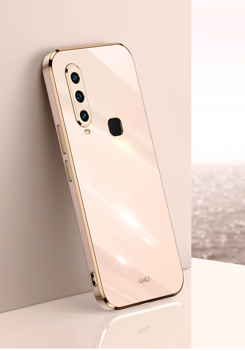 For Samponi Z30 New Back Cover 6D Back Case Luxury Ultra Golden Plating Phone Cases My Cases Soft Tpu Silicone Shockproof Camera Protective Casing Cover - Phone Back Cover - Phone - Camera. 