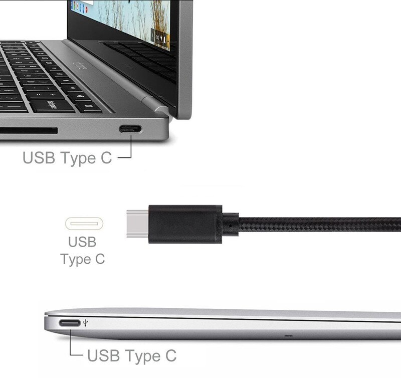 【happy one】Nylon USB Type C USB type-c USBs Faster Charging for Huawei p10 Samsung Galaxy A6 2021 SM-A600F A6 Plus SM-A605G. 