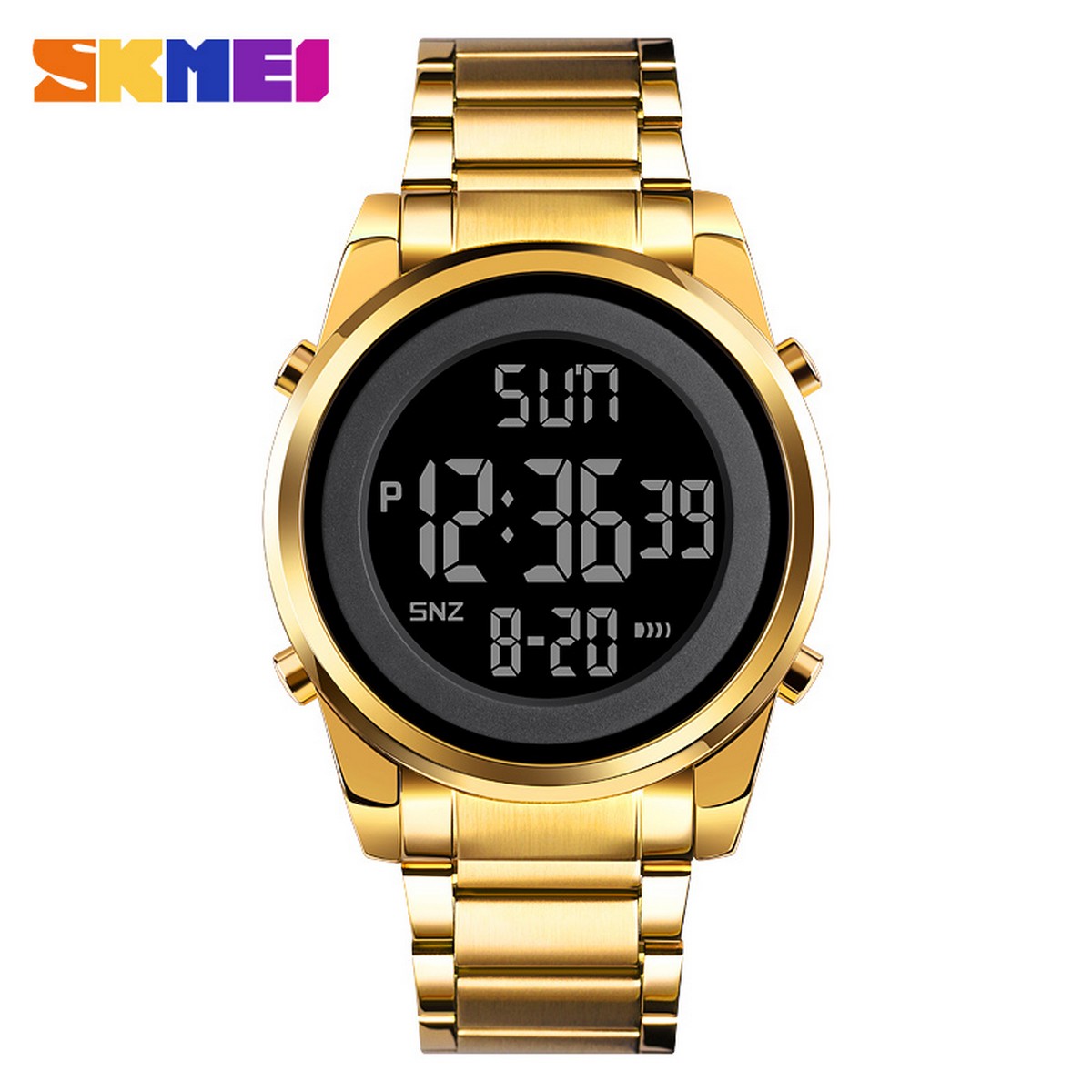 Skmei men digital watch sports fashion stainless steel
