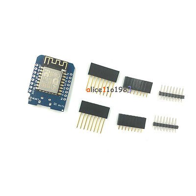 【happy one】NodeMCU Lua ESP8266 WeMos Mini WIFI Bytes Development Board Module with pcb Antenna and usb port. 