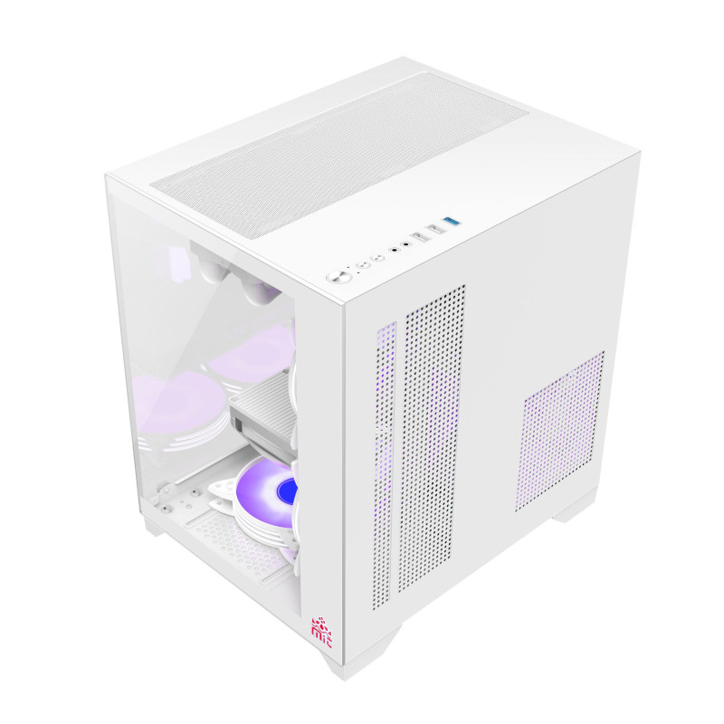 Monarch X5 Desktop Gaming Case (White). 