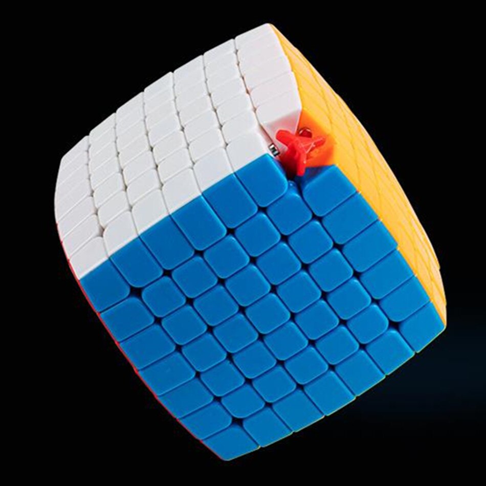 【happy one】Shengshou Pillow Mr.M 7x7 6x6 Magnetic Cube rounded Stickerless Speed Cube Linglong 6x6x6 Puzzle Cube Toys. 