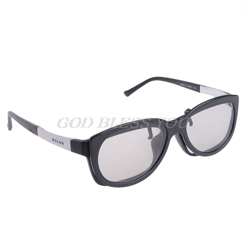 Clip-On Type Circular Passive Polarized 3D Glasses For TV 3D Cinema 0.22mm Drop Shipping. 