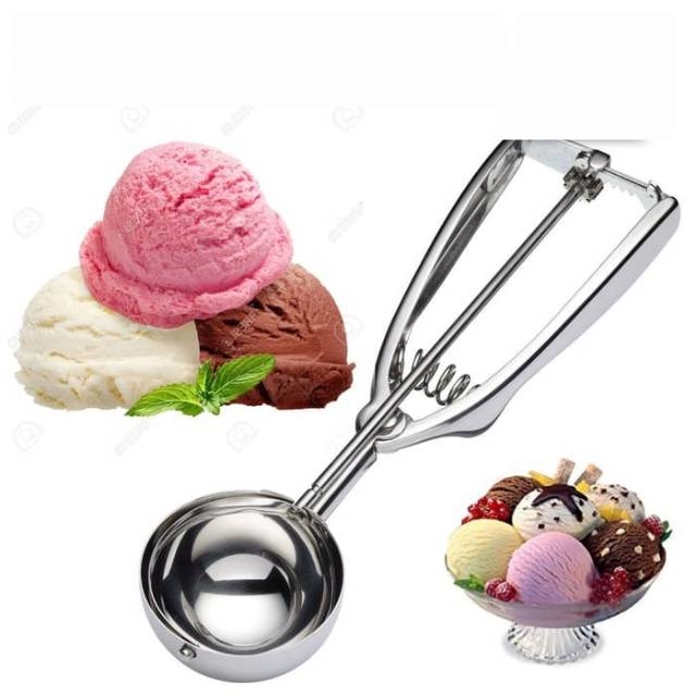 Stainless Steel Scoop, Ice Cream Scoop, Ice Cream Spoon, Ice Cream