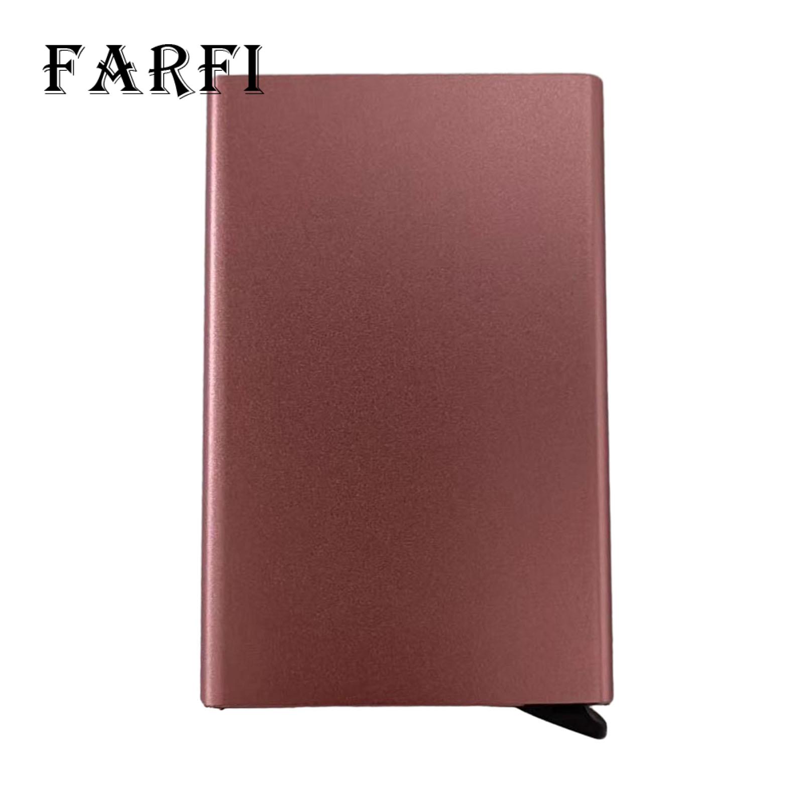 Card Box Slim Men Wal Secure Convenient Card Wal with Quick Release -tft -degaussing Technology Perfect for Use Slim Cardholder with Blocking Technology. 