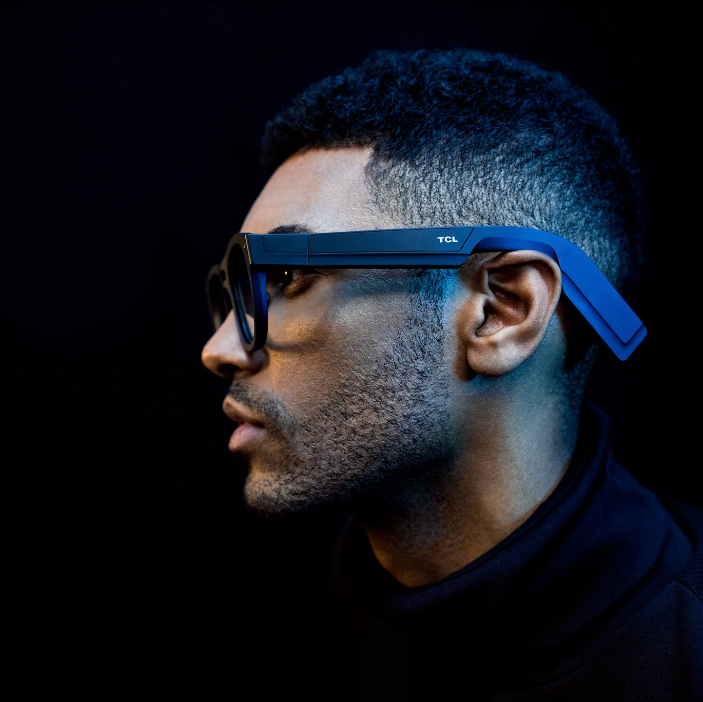 NEW TCL RAYNEO X2 AR Glasses Binocular 8 Threads Thunderbird 2 Smart Glasses Temple Sliding Touch. 