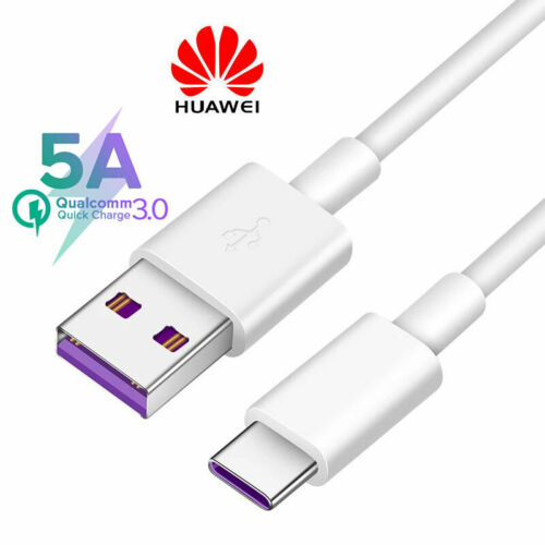 USB Type-C Fast Charging Data Cable For Huawei P10 / P10 Plus / P20 Lite / P20 Mate 30 Pro Mate 40 Pro P30 Pro USB Type C Cable - White. 