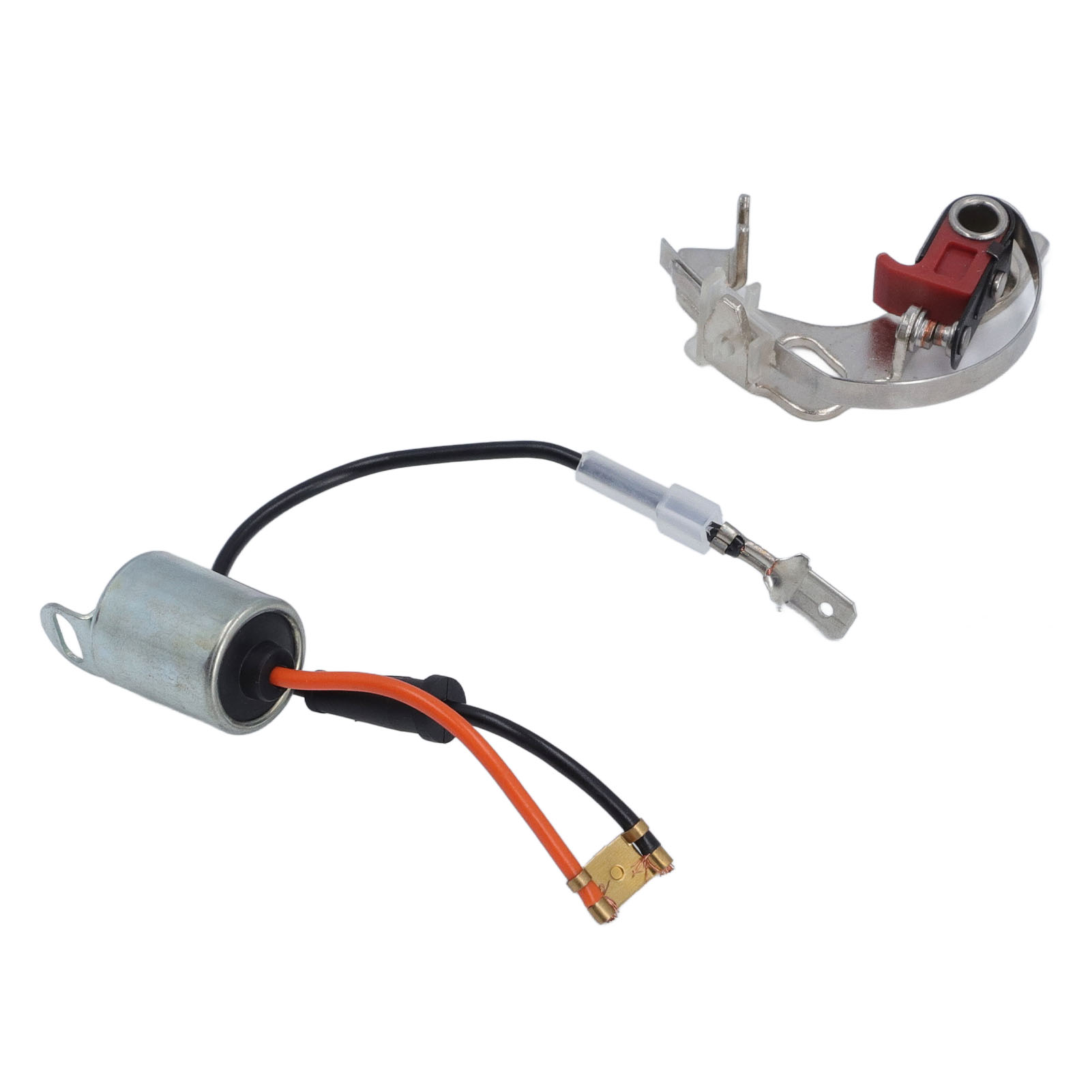 Distributor Points and Condenser Set Easy To Install Ignition Distributor Points and Condenser for Lucas Type 43D4 43D6 45D4 45D6 Distributors. 
